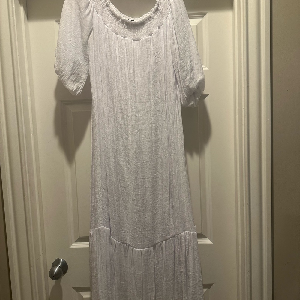 Robert Louis White Maxi Dress